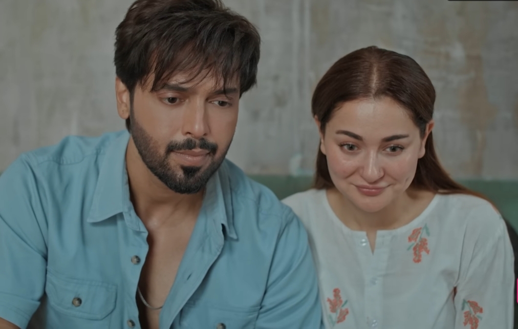 Hania Aamir and Fahad Mustafa in drama serial kabhi main kabhi tum