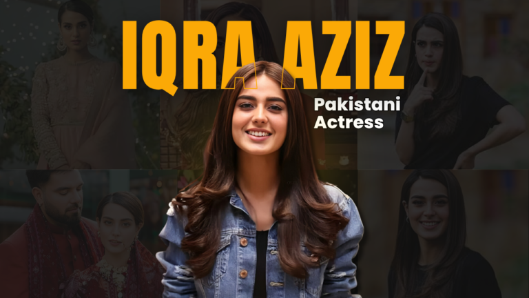 Pakistani actress Iqra Aziz