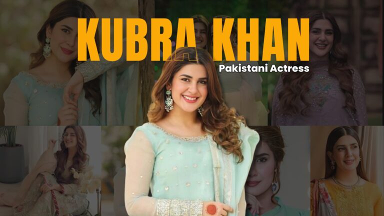 Pakistani heroin and Actress Kubra Khan