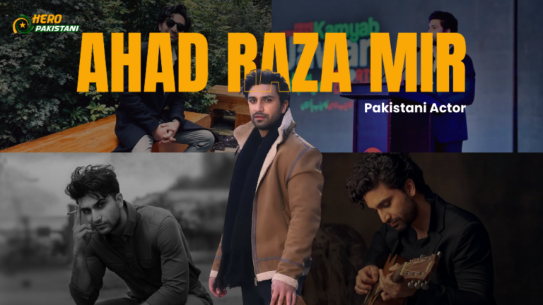 Pakistani hero and Actor Ahad Raza Mir