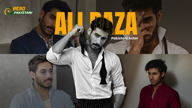 Pakistani drama actor Ali Raza