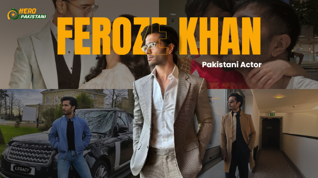 Pakistani actor Feroze Khan