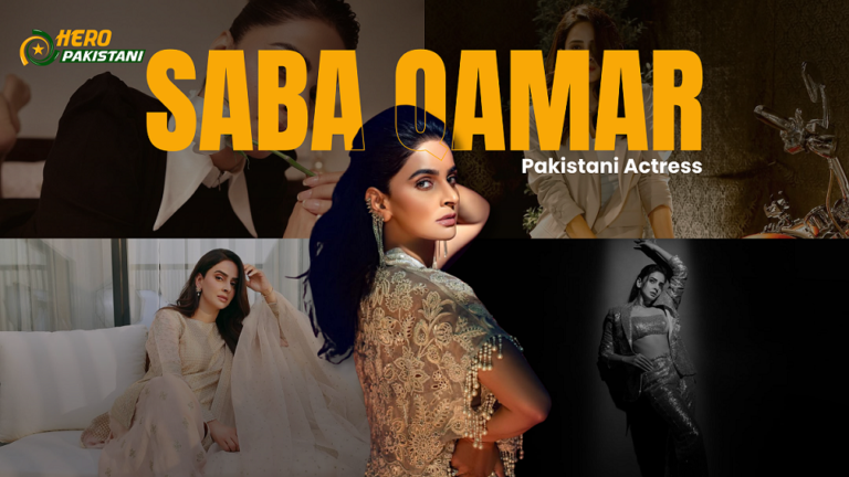 Pakistani Actress Saba Qamar