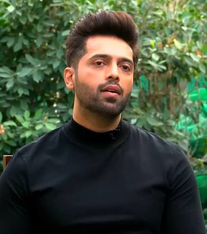 Fahad Mustafa portrait showcasing his charismatic look