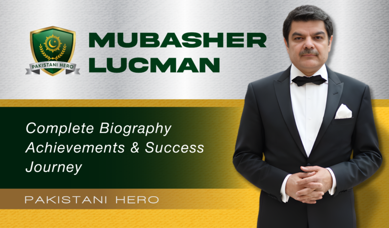 Mubasher Lucman: Biography, Age, Net worth , Career & Controversies