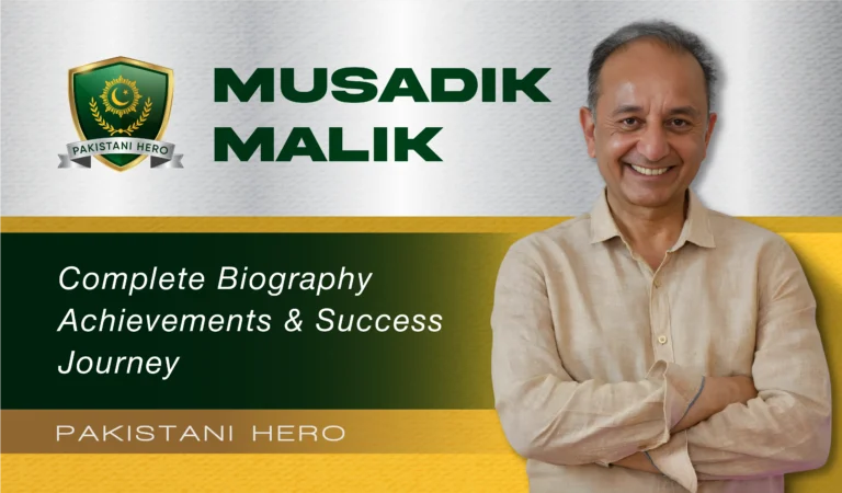Musadiq Malik Biography & Net Worth 2025