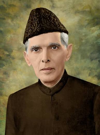 Quaid-e-Azam Muhammad Ali Jinnah portrait profile picture