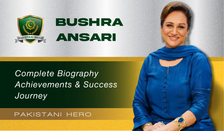 Bushra Ansari Biography & Net Worth 2025