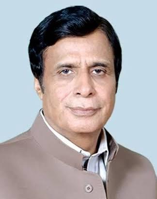 Chaudhry Pervaiz Elahi, Pakistani politician and former Chief Minister, official profile photo