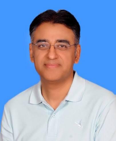 Asad Umer, Pakistani politician and finance minister, official profile photo