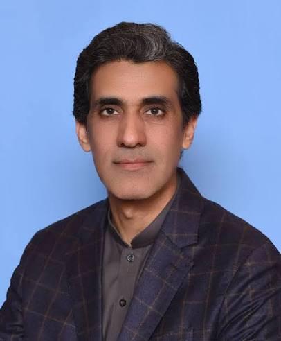 Awn Chaudhry, Pakistani politician, official profile photo