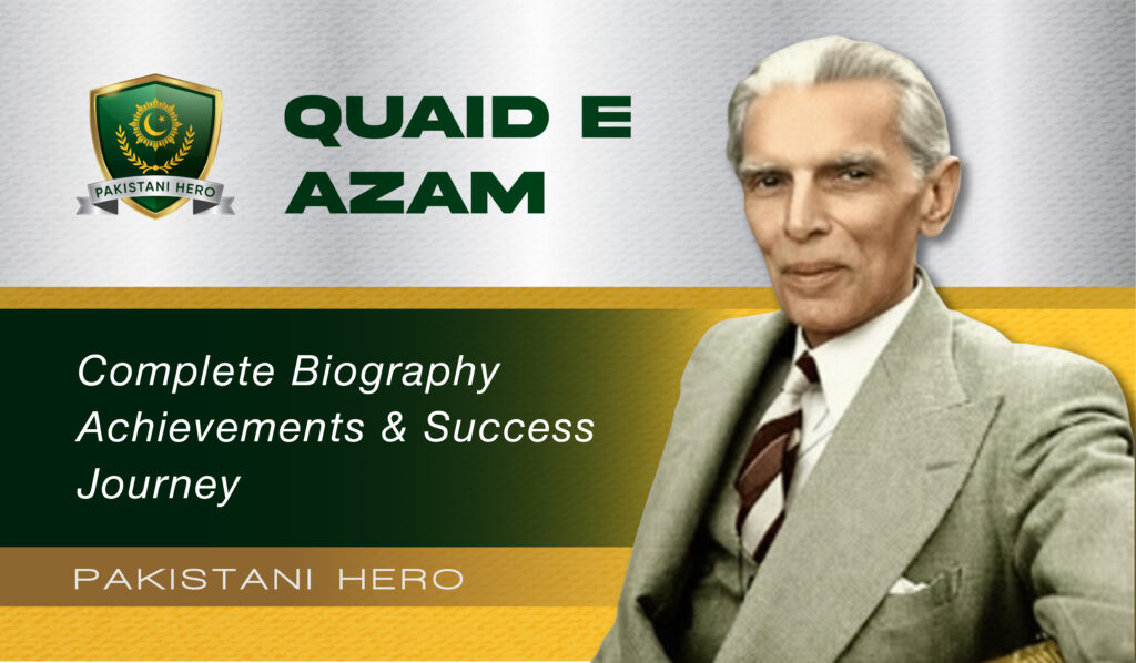 Quaid-e-Azam Muhammad Ali Jinnah Life, Achievements & Legacy
