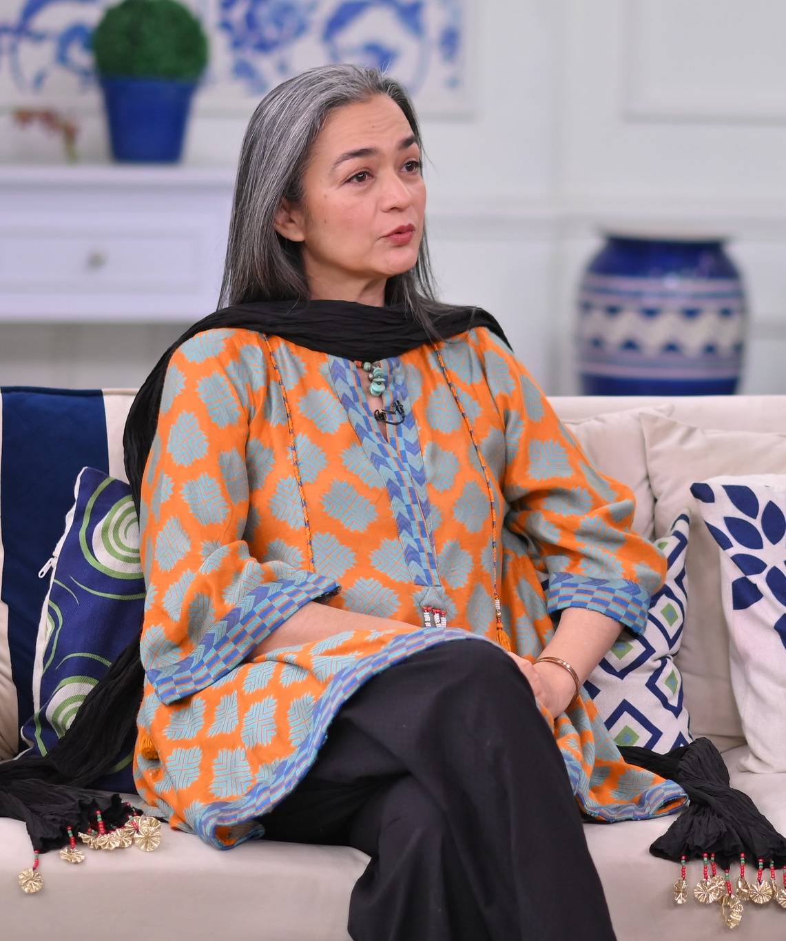 Samiya Mumtaz in a formal event appearance