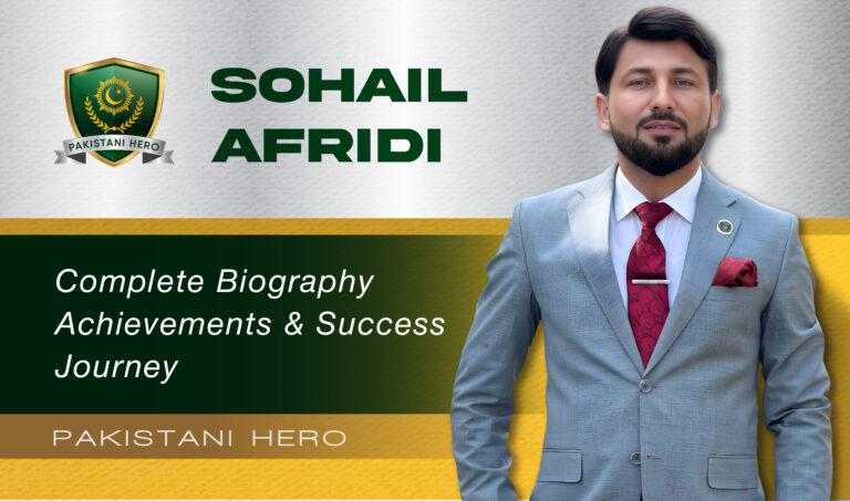 Sohail Afridi AC PAS | Inspiring Journey of a Pakistan Administrative Service Officer