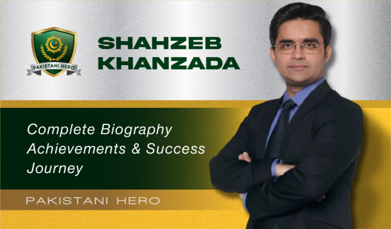 Shahzeb Khanzada Biography, Career, Achievements & Journalism Journey