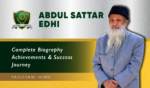 Abdul Sattar Edhi Pakistani Philanthropist & Humanitarian Icon.