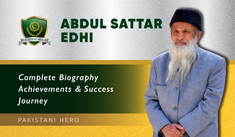 Abdul Sattar Edhi Pakistani Philanthropist & Humanitarian Icon.