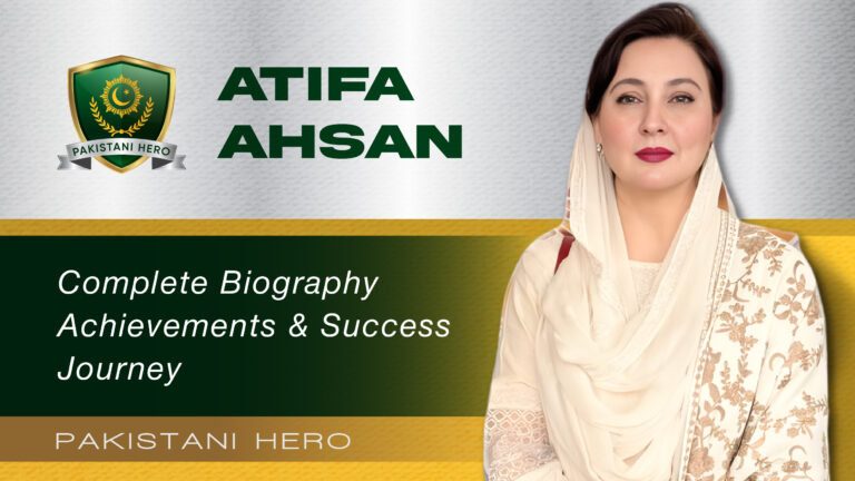 Atifa Ahsan Corporate Leader, HR Strategist & Social Impact Advocate