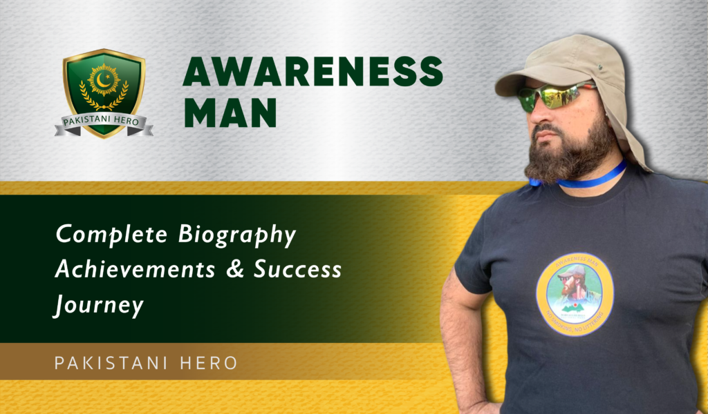 Mansoor Sherwani(Awareness Man) : Pakistani Content Creator & Digital Educator