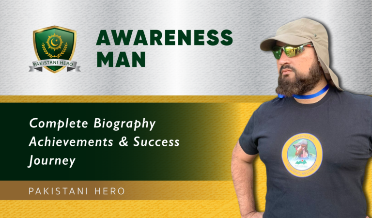 Mansoor Sherwani(Awareness Man) : Pakistani Content Creator & Digital Educator