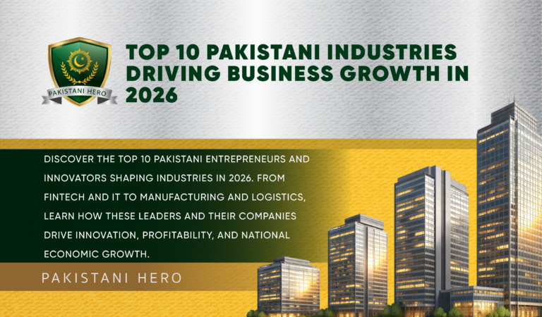 Top 10 Pakistani Industries Driving Business Growth in 2026