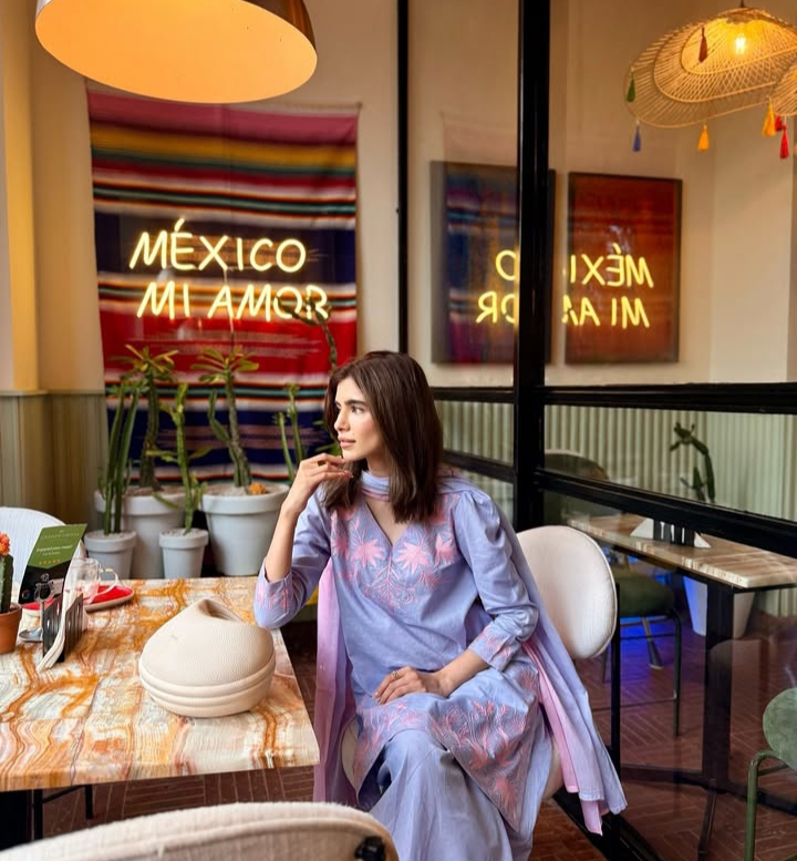 Hemayal Attique, renowned Pakistani content creator, in an aesthetic and visually appealing photograph