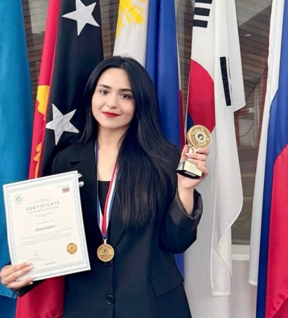 Portrait of Alina Azhar Pakistani humanitarian