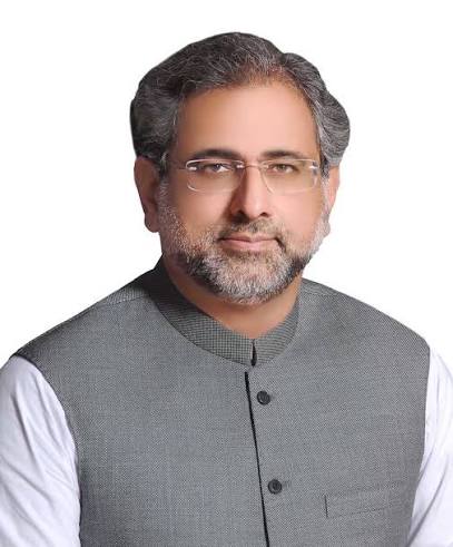 “Pakistani politician Shahid Khaqan Abbasi”
