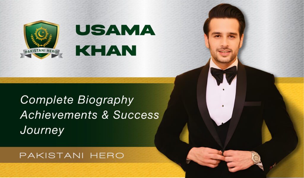 Usama Khan Pakistani Actor Biography, Dramas, Career & Latest News