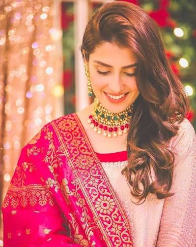 Ayeza Khan, renowned Pakistani actress, in a professional profile photograph
