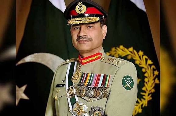 General Asif Munir, renowned Pakistani military officer, in a professional profile photograph