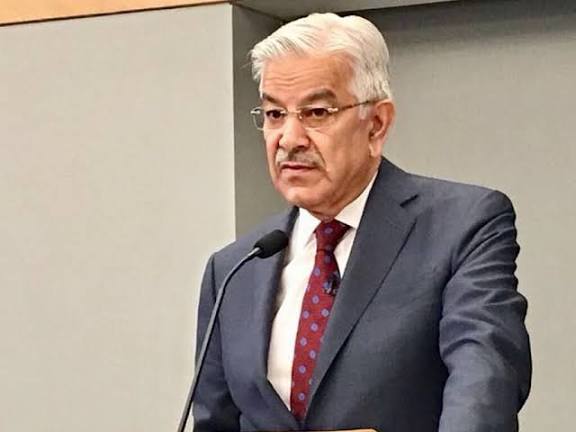 Khawaja Muhammad Asif, renowned Pakistani politician, in a professional profile photograph
