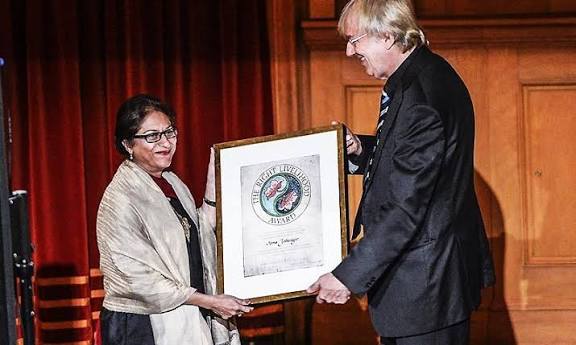 Awards picture asna jahangir