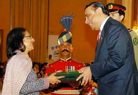 Awards picture asna jahangir