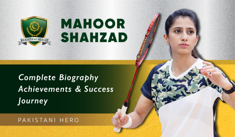 Mahoor Shahzad: Pakistani Badminton Player & Sports Star