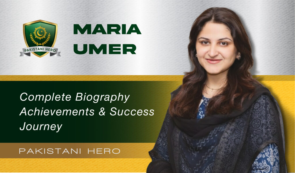 Maria Omer Biography, career, lifestyle and networth.