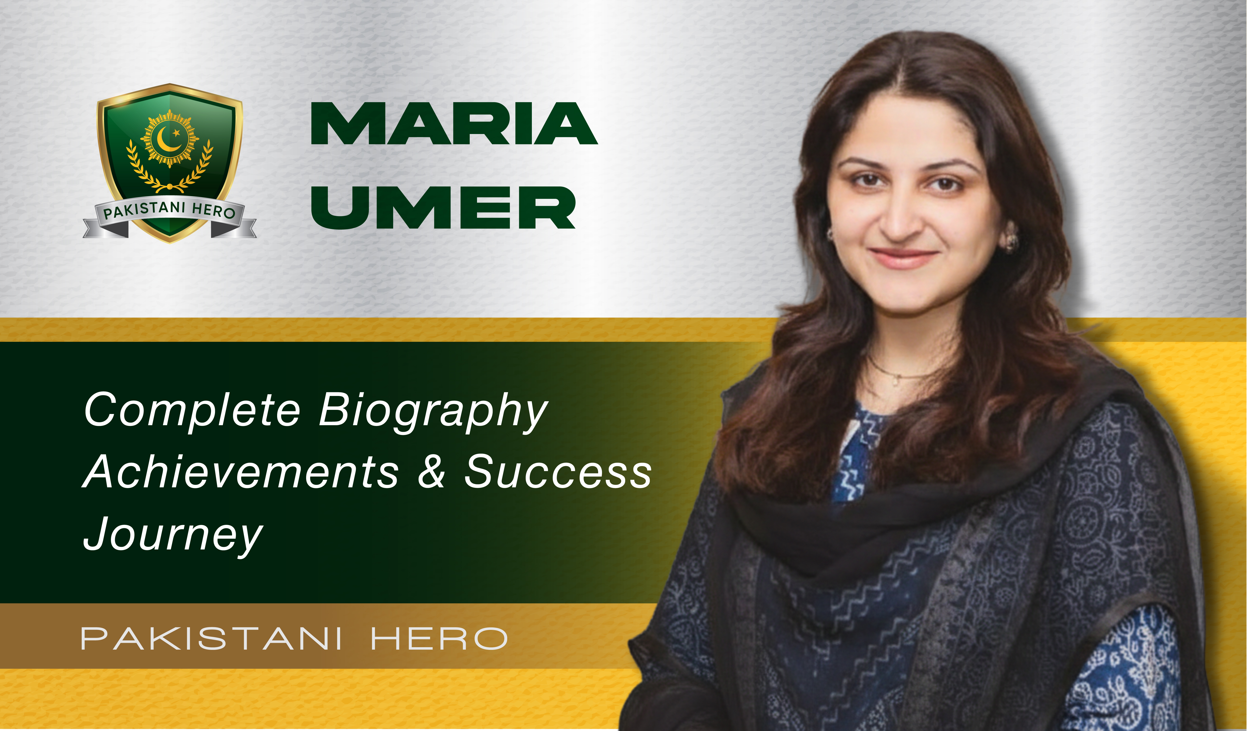 Maria Omer Biography, career, lifestyle and networth.