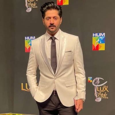A picture of Pakistani actor Imran Ashraf.
