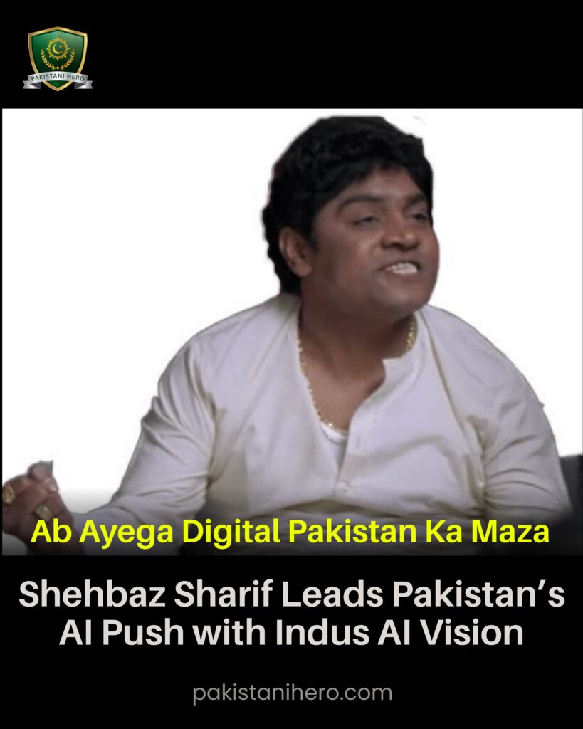 Shehbaz Sharif Leads Pakistan’s AI Push with Indus AI Vision