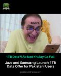 Jazz and Samsung Launch 1TB Data Offer for Pakistani Users