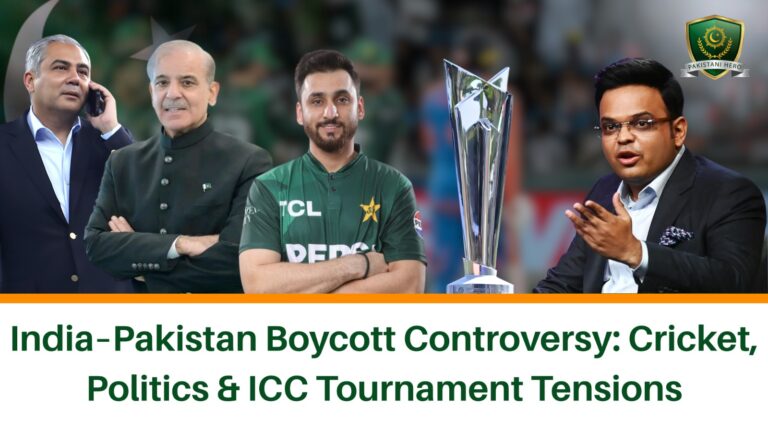 India–Pakistan Boycott Controversy: Cricket, Politics & ICC Tournament Tensions