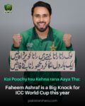 Faheem Ashraf’s all-round heroics in the ICC World Cup opener sparked national excitement and a wave of viral memes online.