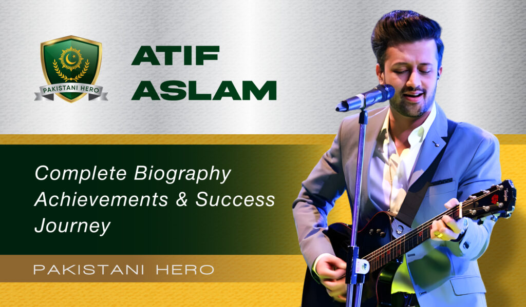 Atif Aslam: Pakistani Singer, Playback Artist & Music Icon