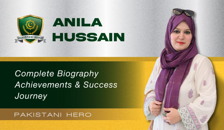 Ms. Anila Hussain – CEO & Educationist Leader Biography