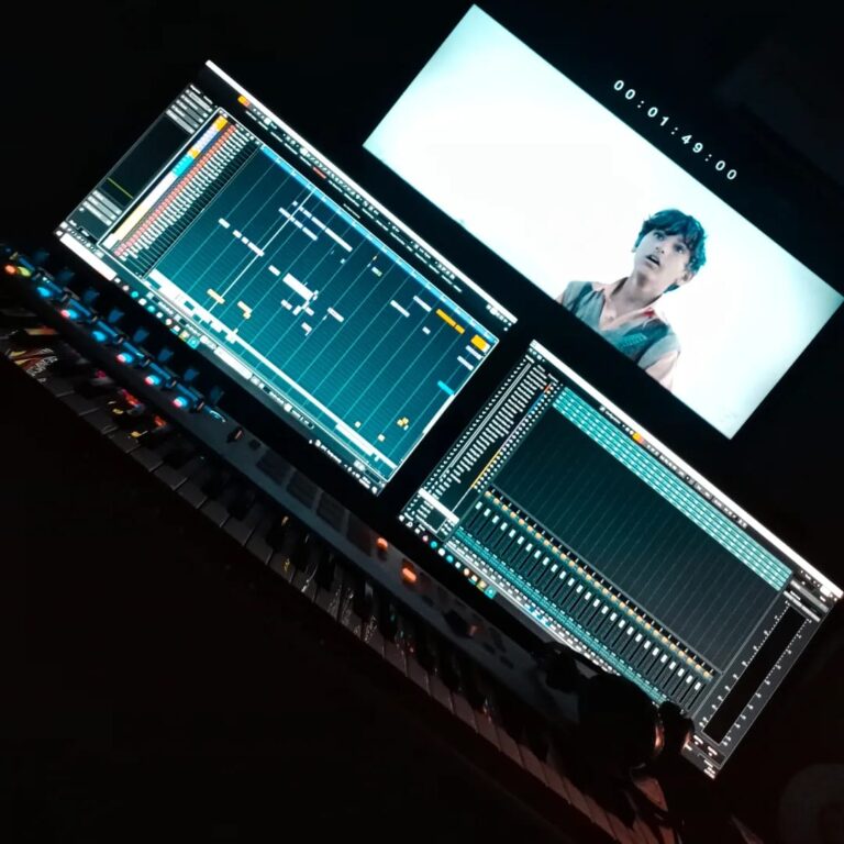 Began professional audio production career