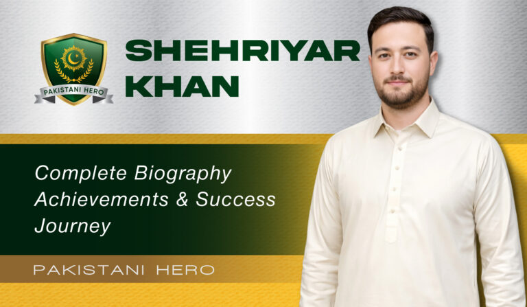 Shehriyar Khan Pakistani youth leader