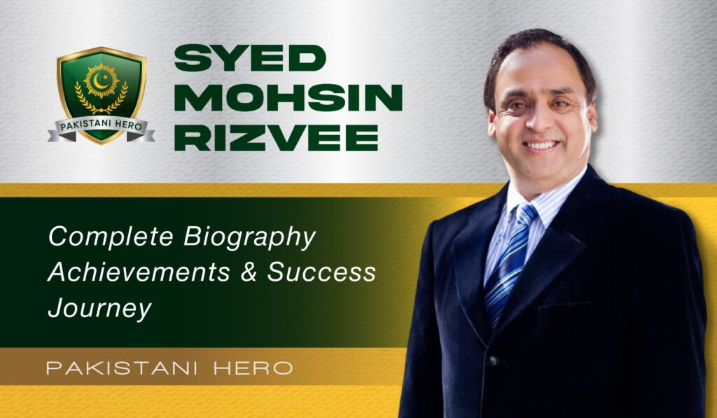 Syed Mohsin Rizvee Media Director and Producer Pakistan