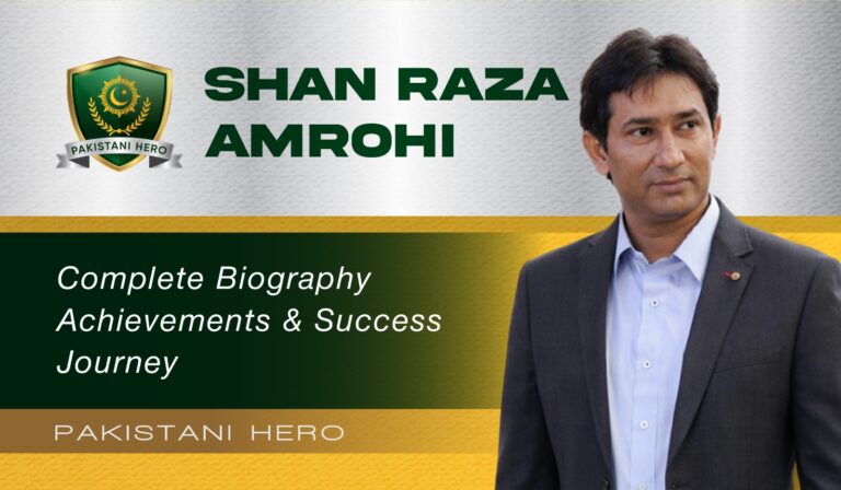 Syed Shan Raza Naqvi Pakistani Artist of Motion Biography