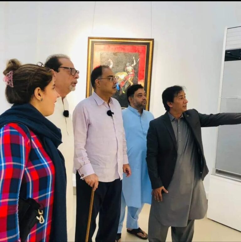 First Solo Exhibition (Majmua Art Gallery, Karachi)