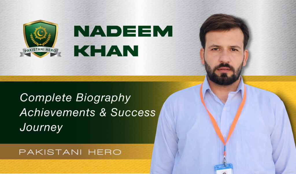 Nadeem Khan Pakistani Educator Mentor and Entrepreneur